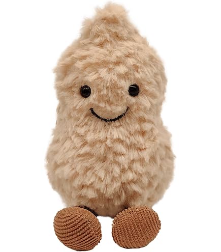 Amazon.com: Maomoto Plush Peanut Soft Toy, 5.9'' Peanut Plush Doll